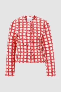 Bouclé-Jacke
