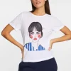 Crinkle-T-Shirt