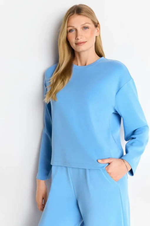 Longsleeve Aus Supersoftem Jersey
