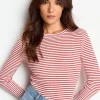 Longsleeve Mit Glanzgarn