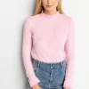 Longsleeve Mit Frill-Kragen