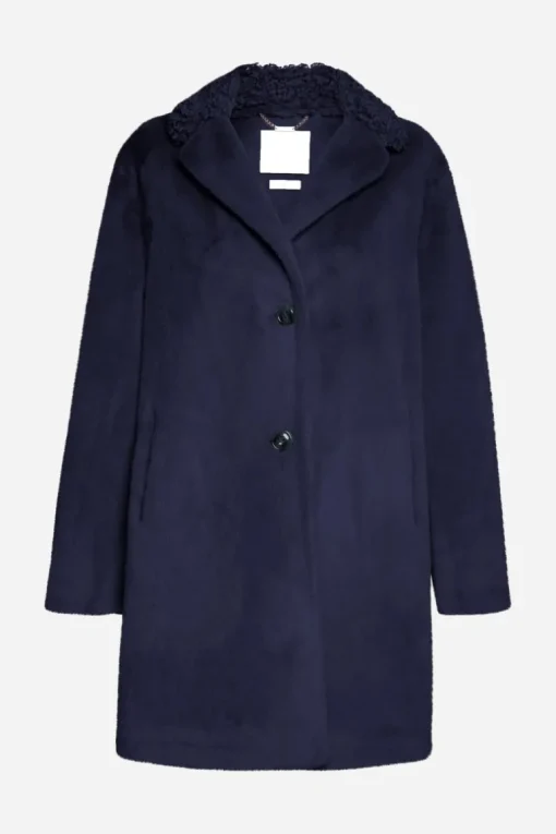 Mantel Aus Weichem Fake Fur