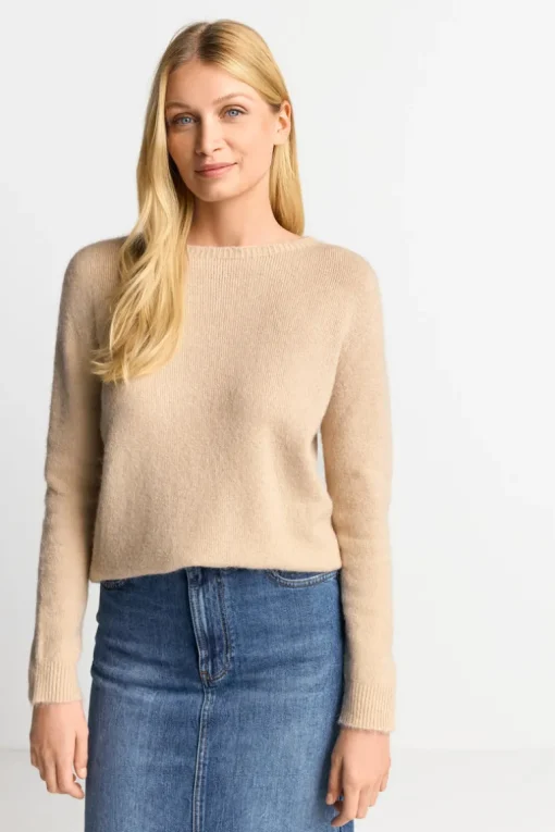 Nahtloser Strickpullover