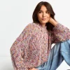 Pullover Aus Melangestrick