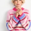 Pullover In Colour-Blocking-Optik