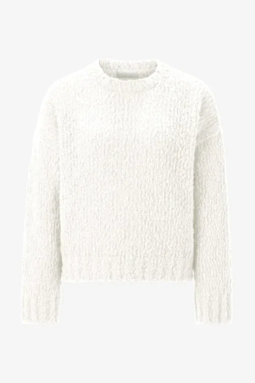 Strickpullover Mit Crew-Neck