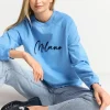 Sweatshirt Mit Schriftzug