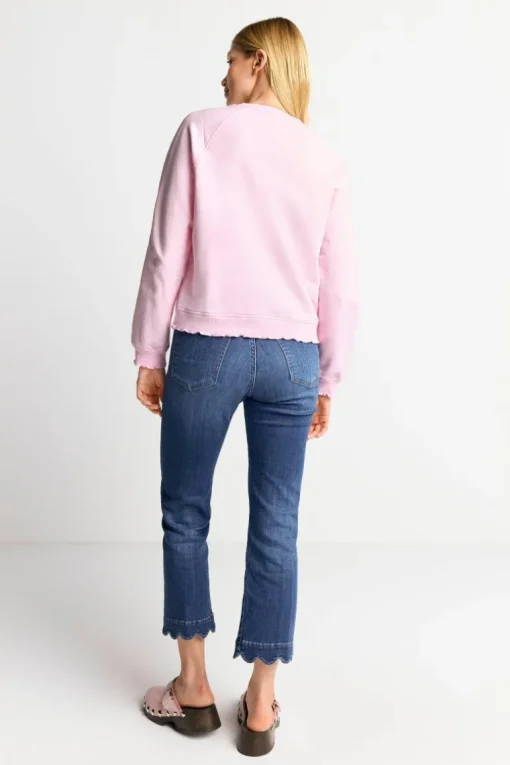 Sweatshirt Mit Schriftzug