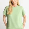 T-Shirt Aus Supersoftem Jersey