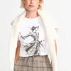T-Shirt Mit Fashion-Print