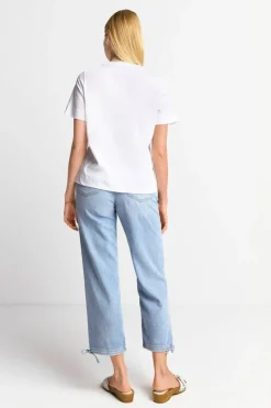 T-Shirt Mit Strassverzierung