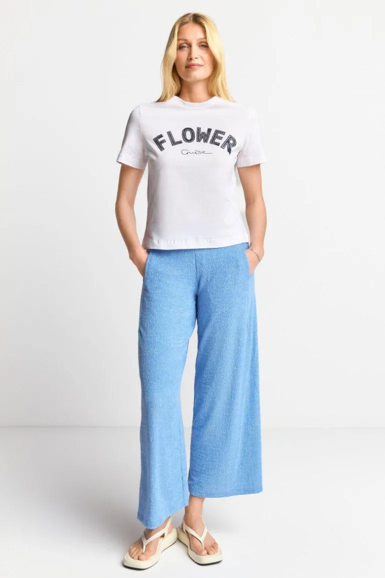 T-Shirt Mit Strassverzierung